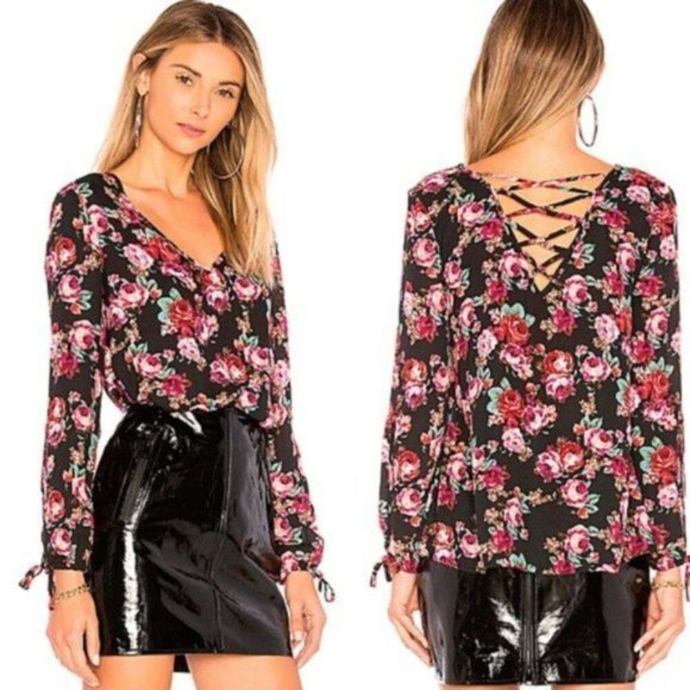 JACK by BB Dakota Adorlee Top Blouse Size small